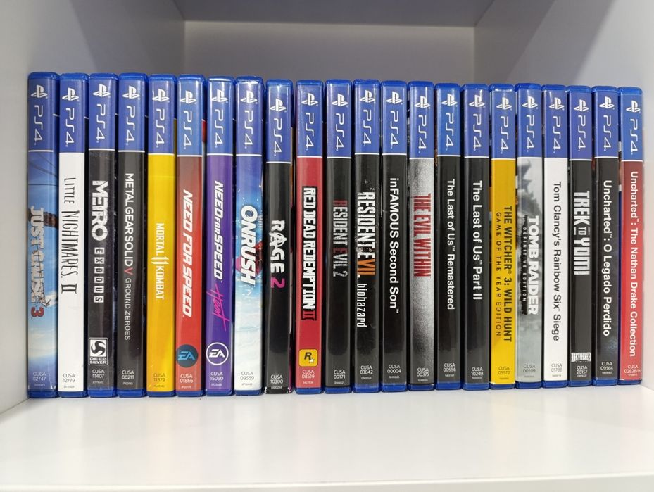 Jogos PS4 e PS5 - novos e usados