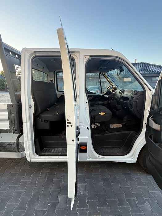 Opel Movano wywrotka, doka brygadówka, 7 osobowy. klima master, sprinter