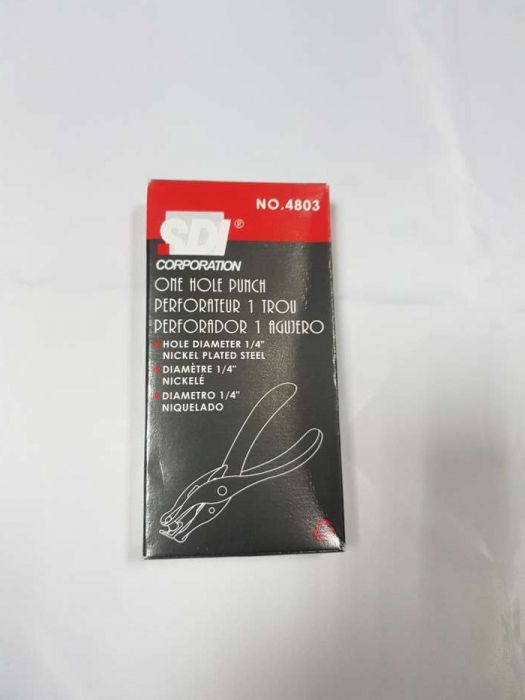 Alicate furador 1 furo 1/4''