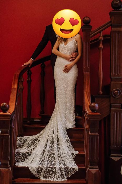Suknia ślubna wzrost 174 cm szyta na miarę
