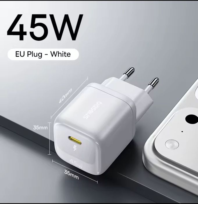 Зарядний пристрій блок Ugreen 30w 45w. Швидка зарядка