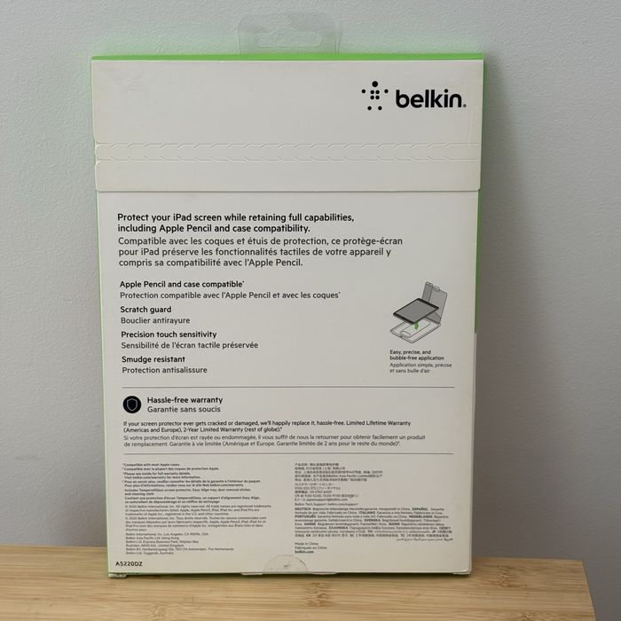 Belkin Pelicula de Ecra para Apple iPad 9.7/iPad Pro 10.5