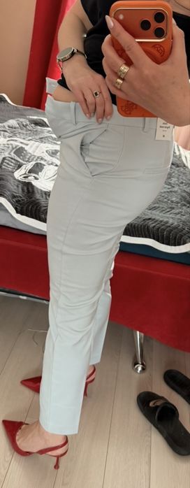 H&M baby blue spodnie cygaretki r. 40 /38