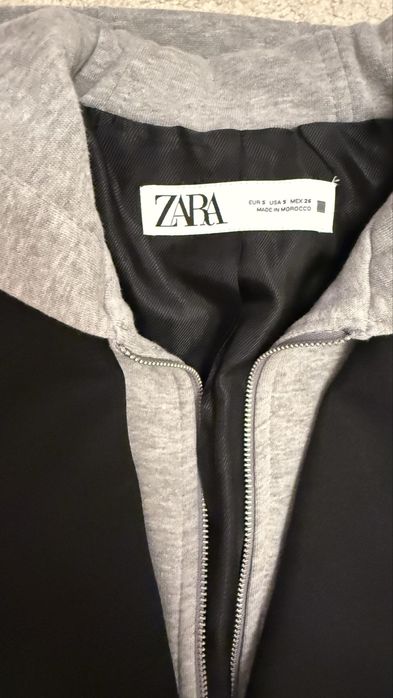 Блейзер з ефектом толстовки Zara оверсайз