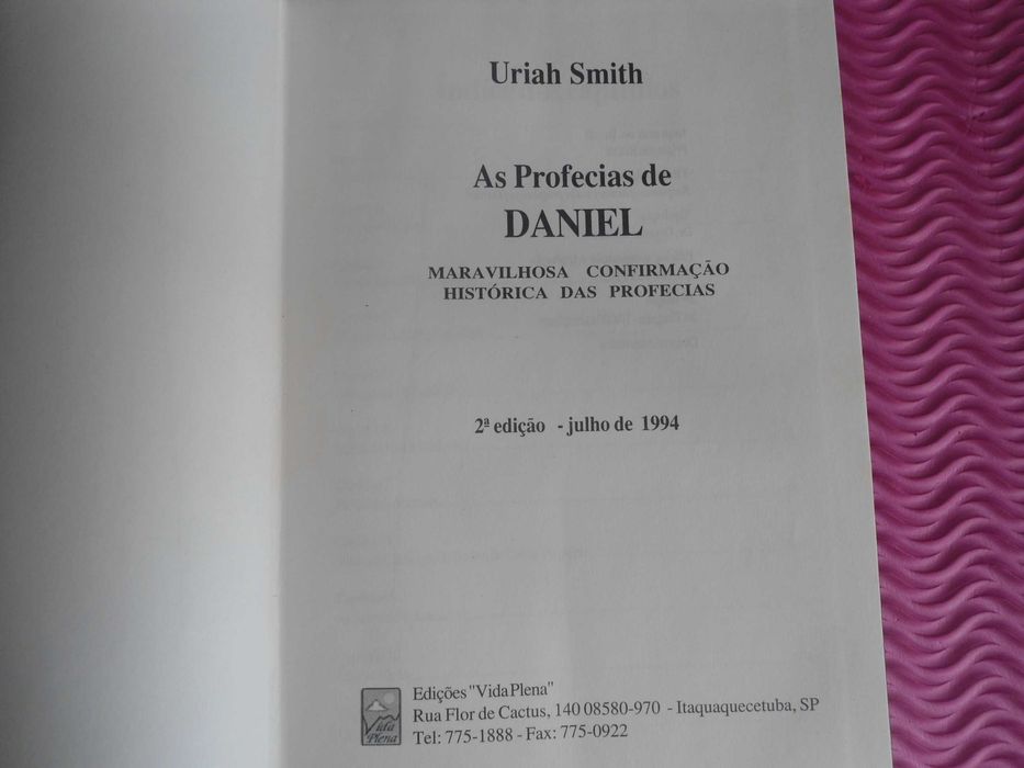 As Profecias de Daniel por Uriah Smith (1994)