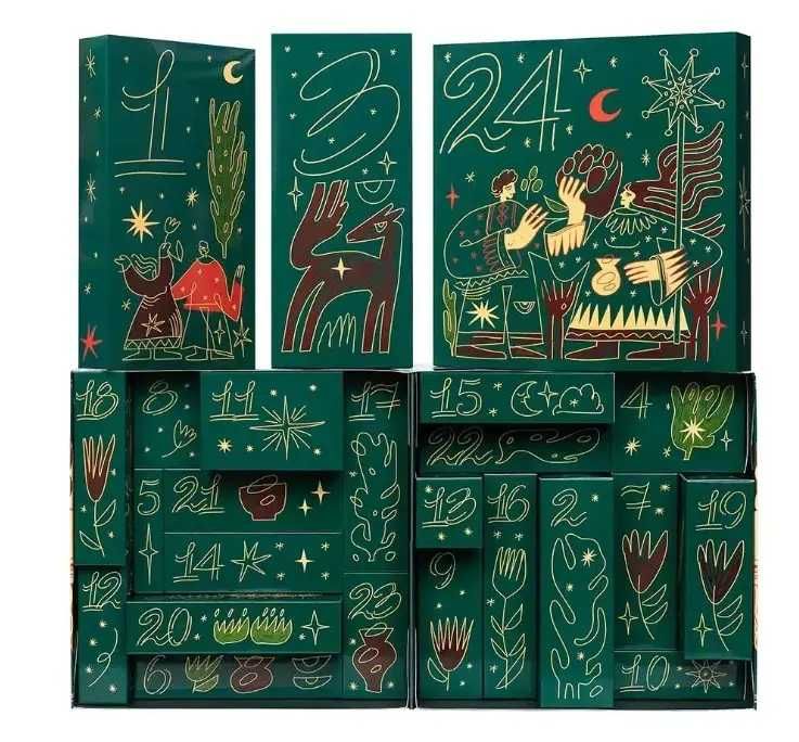 Адвент календар Коляда Mr.SCRUBBER набір косметики