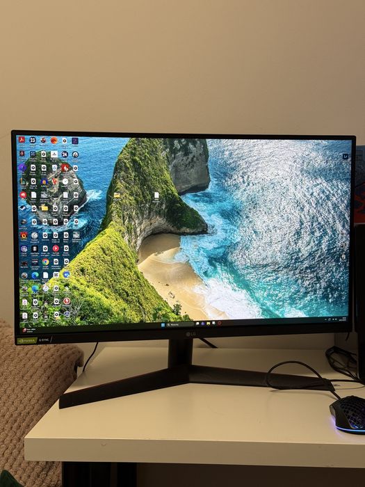 Monitor LG UltraGear 27GN800-B 27 cali QHD 144Hz 1ms IPS G-Sync