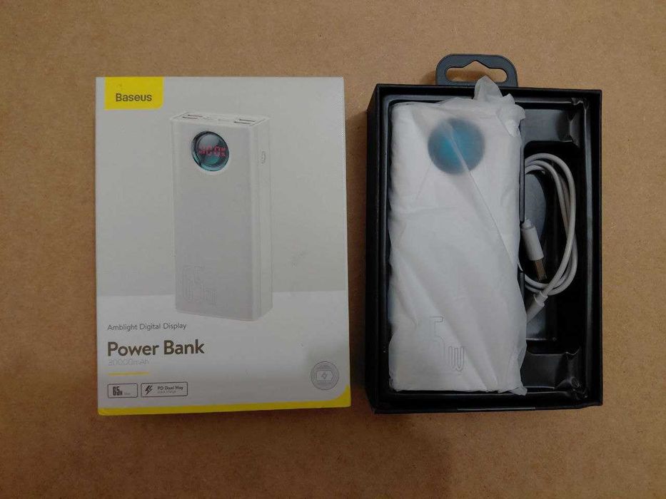 Powerbank Baseus 65w 3000 mAh + Чохол (Для зарядки ноутбука)