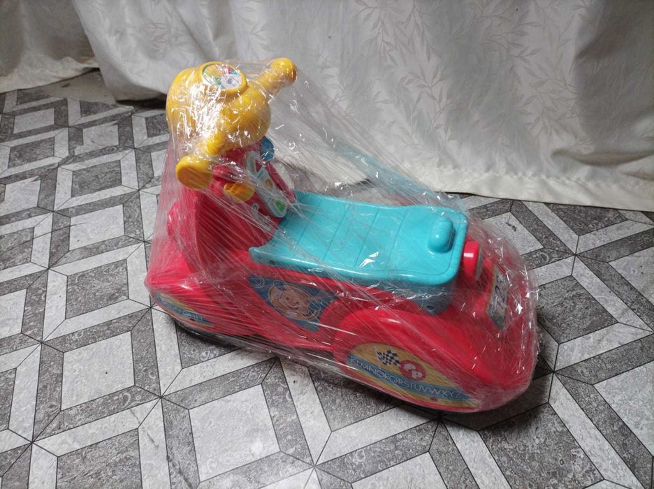 Andador Fisher-Price.