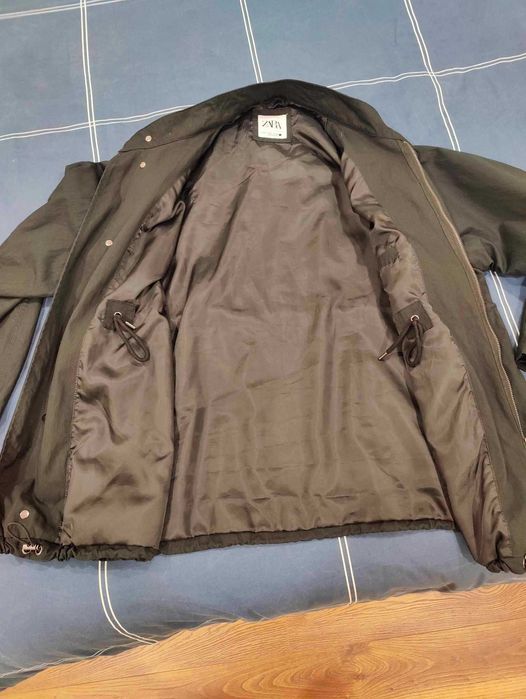 Casaco preto da Zara tam. XL praticamente novo