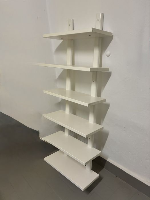 Ikea Varde polka biala drewniana