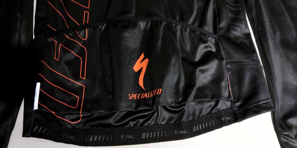 NOWA Kurtka Specialized Pro Team czarna czerwona (L zobacz opis)