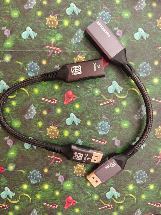 Переходник DisplayPort 1.4 to HDMI 2.1 ULT FDBRO HDR 8K60Hz VRR G-Sync