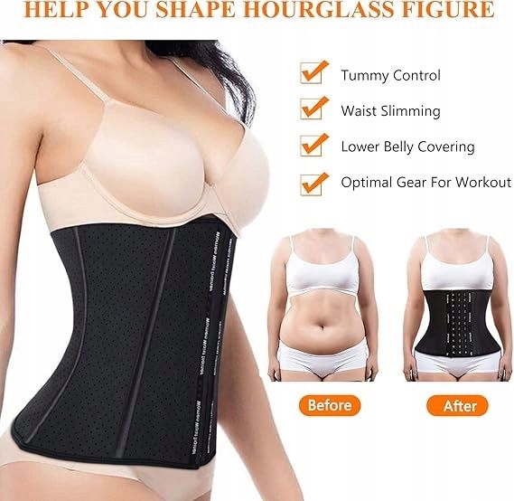 Trener talii dla kobiet, gorset do treningu talii 3XL