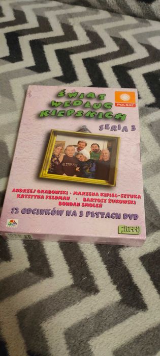 Świat Według Kiepskich Seria 3 [3DVD] 12 Odcinków FOLIA Unikat_WAWA