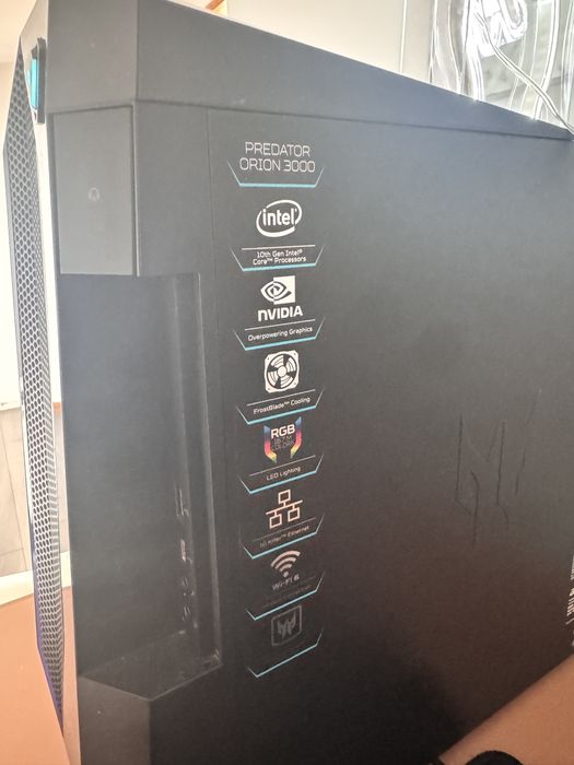 Setup Gaming Completo 144Hz – Wireless – Como Novo – Com Caixas