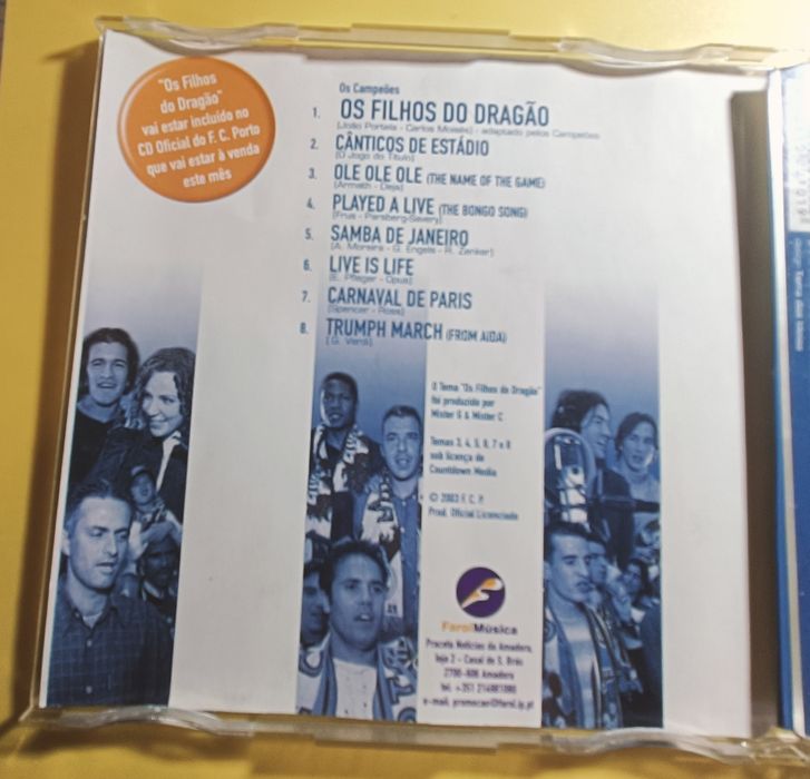 CD - Os Filhos do Dragão