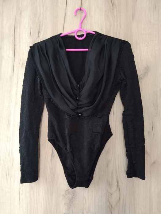 Świetne body Vintage eleganckie