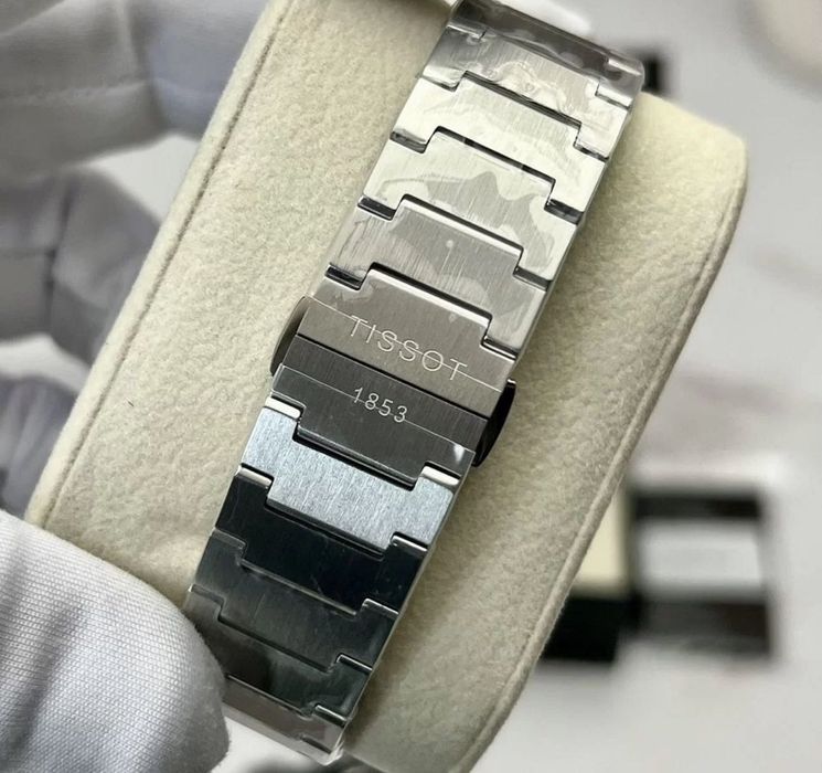 Мужские часы Tissot Prx Green 40 мм зеленые