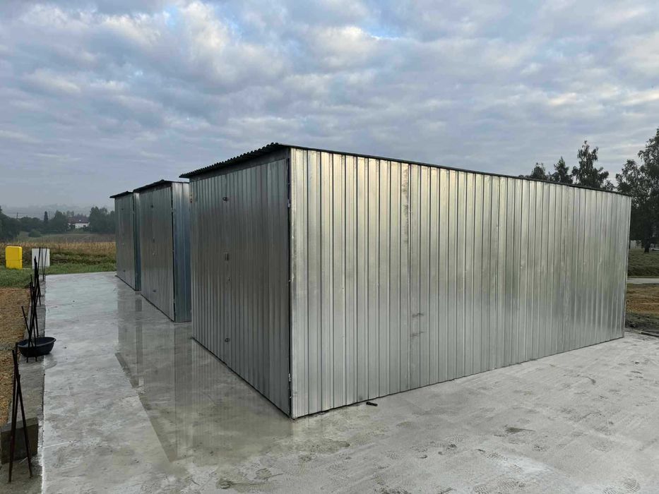 Garaż blaszany 3x5 II gatunek ŚWIDNICA