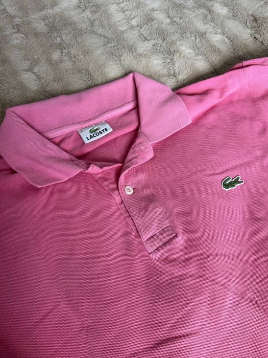 рожеве поло lacoste