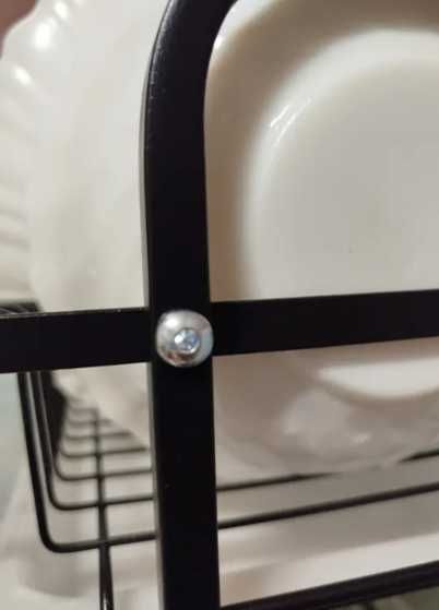 Кухонна сушка сушарка для посуду органайзер три яруси сушилка