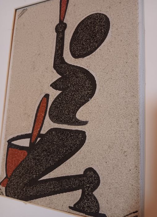 Quadro Cabo Verde - Arte em Areia