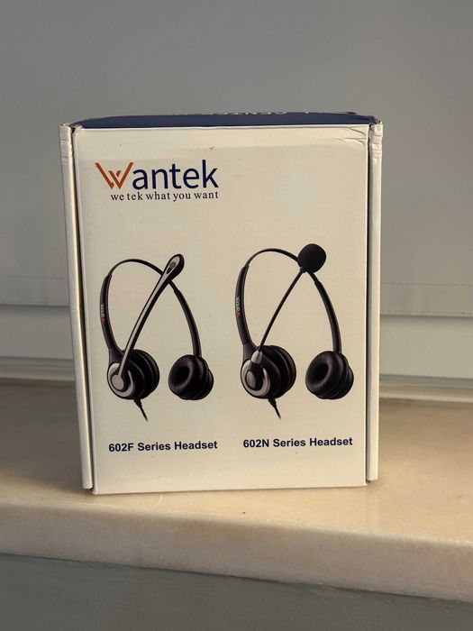 Vendo Headset Wantek A602F (Call Center) (NOVO na Caixa)