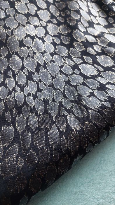 Materiał wzorzysty, czarny na sukienke , bluzke party