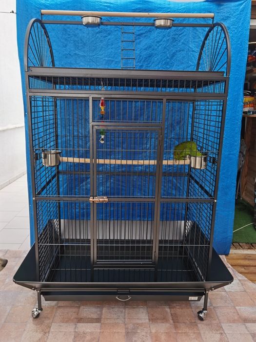 Gaiola Yaco4 para Papagaio ou Arara 101 x 61 x 178 cm