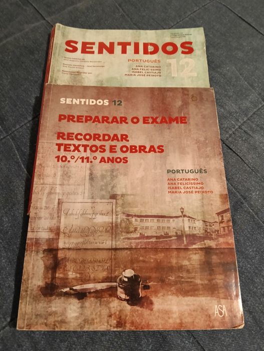 Livro sentidos português 12 ano