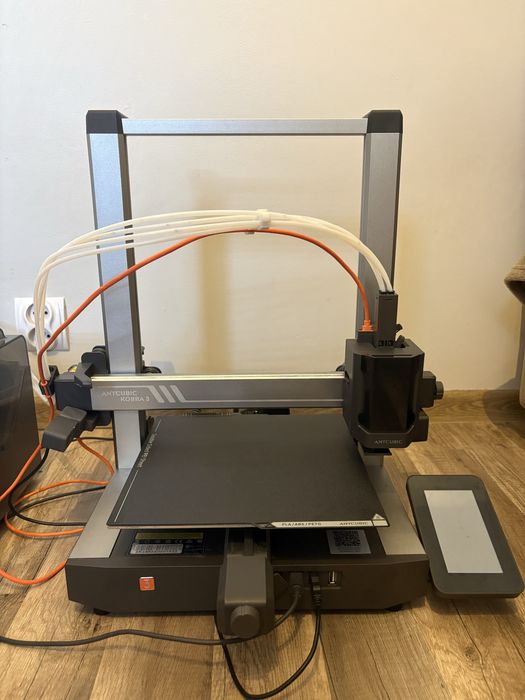 Anycubic Kobra 3 combo + duży zestaw dodatków