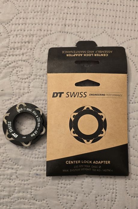 2 Adaptery tarcz Dt swiss centerlock 6 śrub tarcza