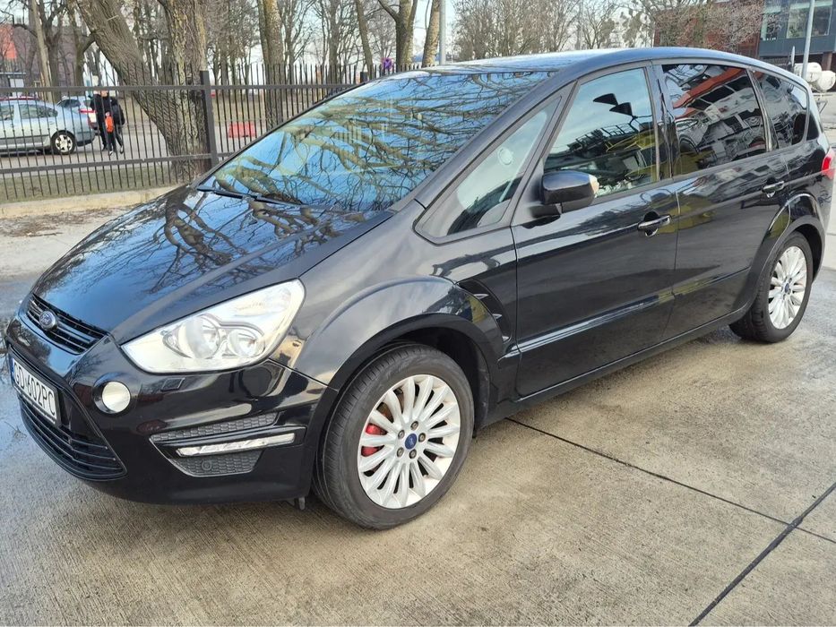 Ford S-Max Ford S-MAX czarny, 163KM, manual, 7 osobowy, navi, 2014