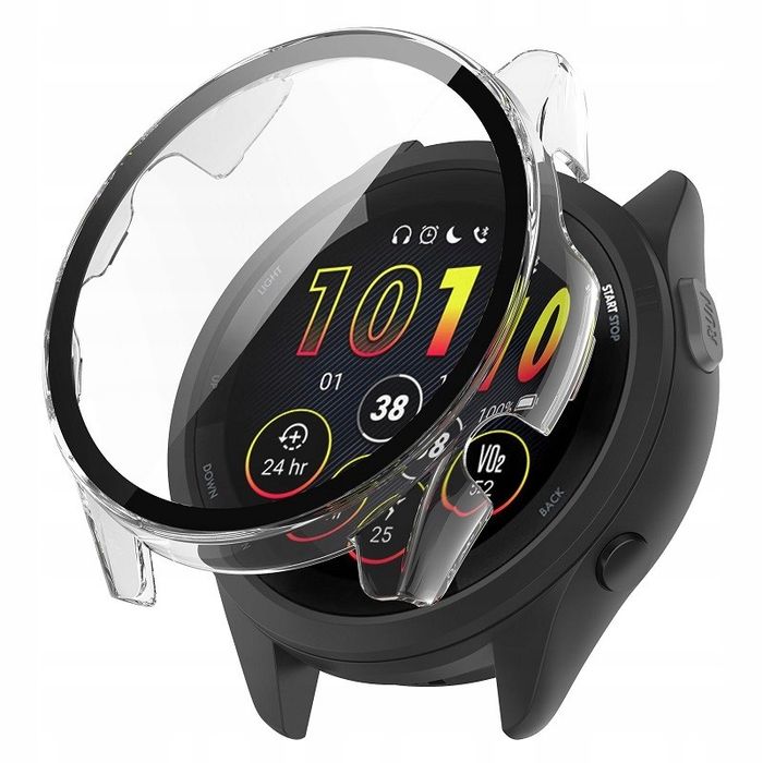 ETUI z WBUDOWANYM SZKŁEM do Garmin Forerunner 965