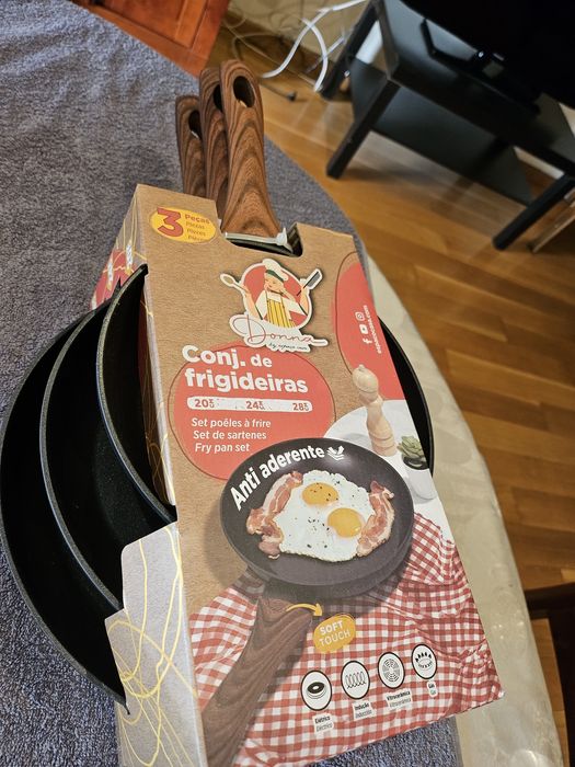Conjunto de frigideira