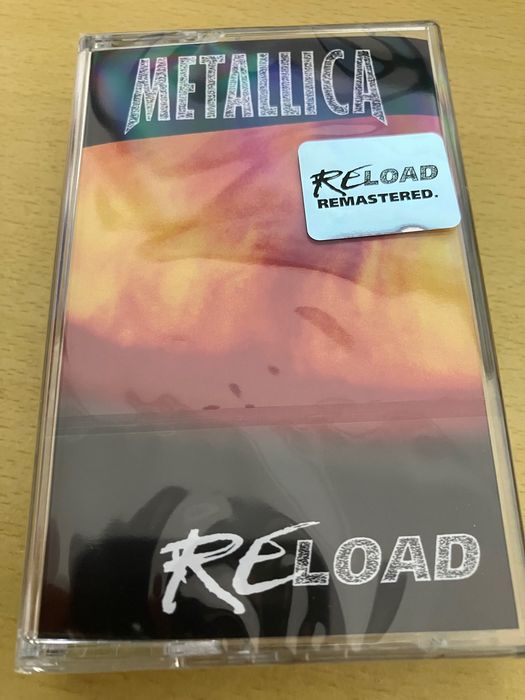 Metallica – Reload 2026 Remastered Cassete k7