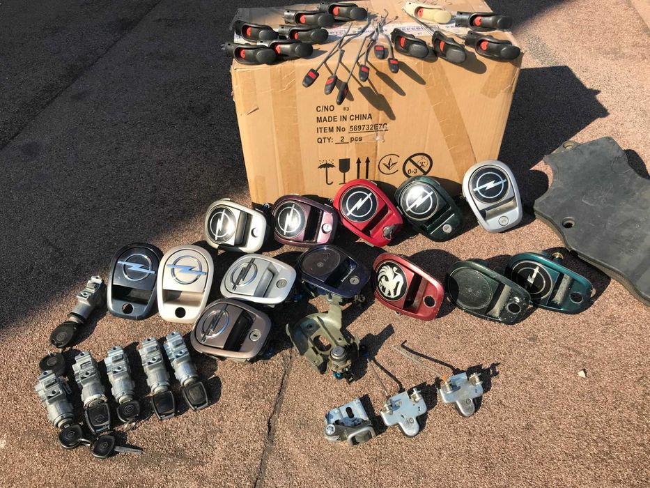 Личинка зажигания Ключ Ручка багажника Кнопки стёкл Opel Omega B.