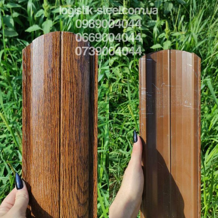 Штакетник Штахетник металевий
Евроштакетник Двухсторонний