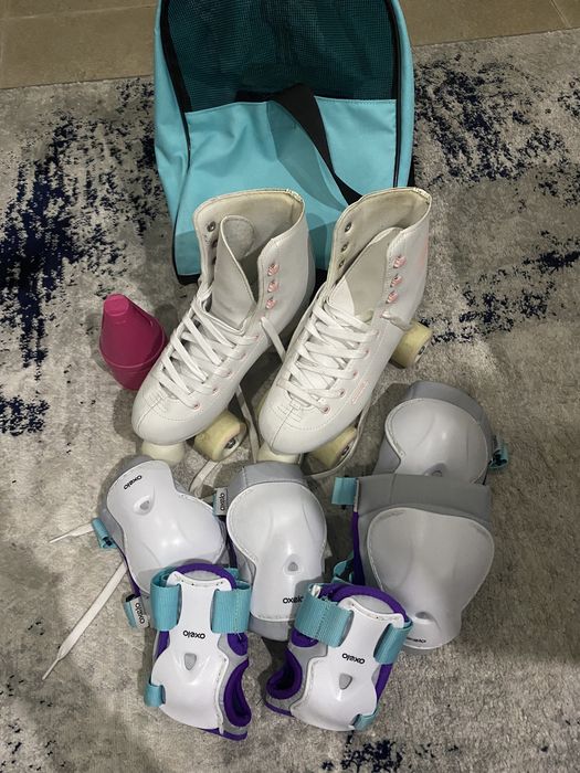 Patins 4 rodas Decathlon Novo Preço