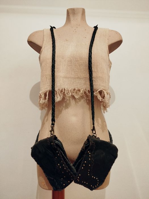 Bolsa em Pele Artesanal