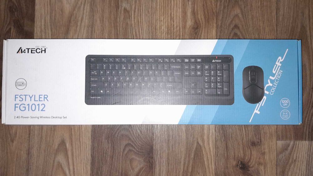 Комплект клавіатура та миша A4Tech F1010 (Orange), A4Tech FG1012 Black