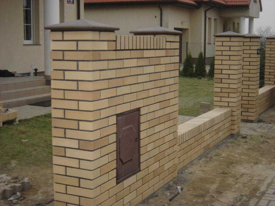 Ogrodzenia   Klinkier   Joniec  Pustak łupany  Bloczek betonowy