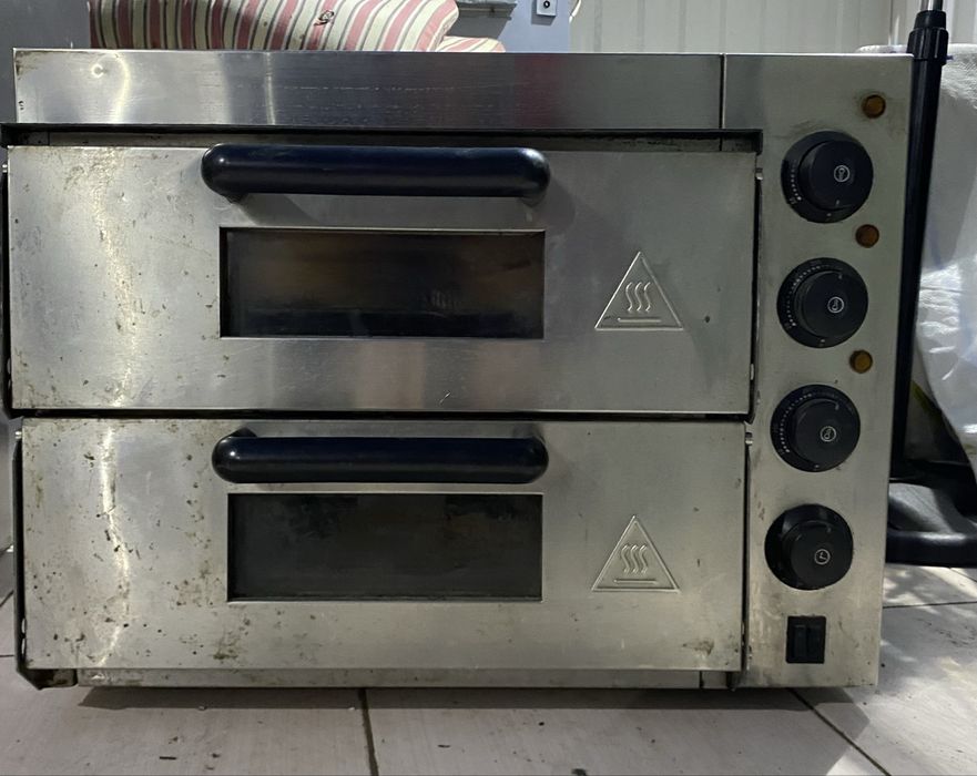 Пічи для піци однокамерна та двокамерна