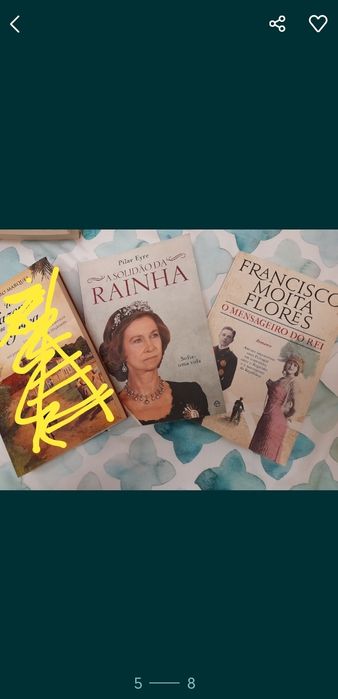 Vários livros como novos