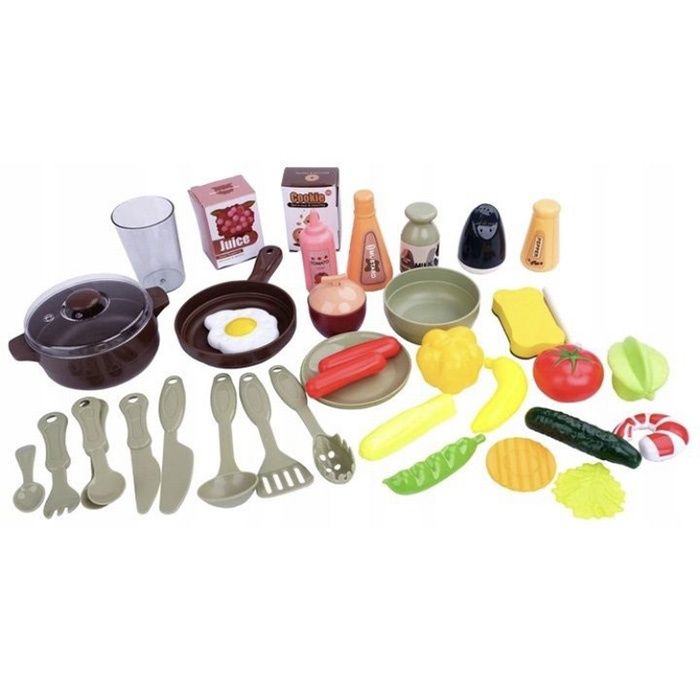 Дитяча кухня з парою і водою, зі світлом і звуком