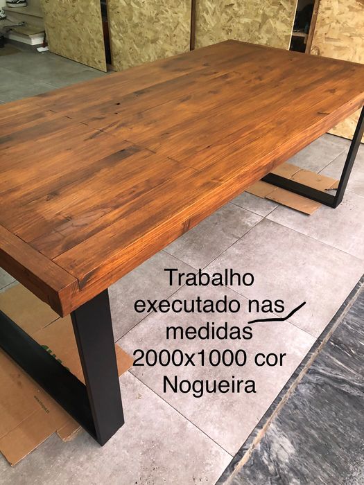 Mesas feitas por medida ( óptimas dimensões)