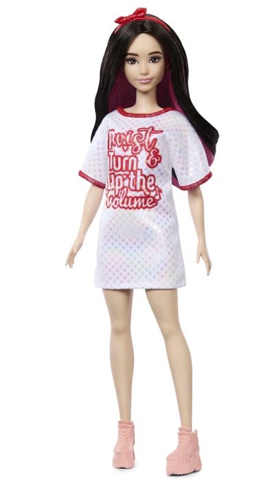 Лялька Barbie "Модниця" в блискучій сукні-футболці