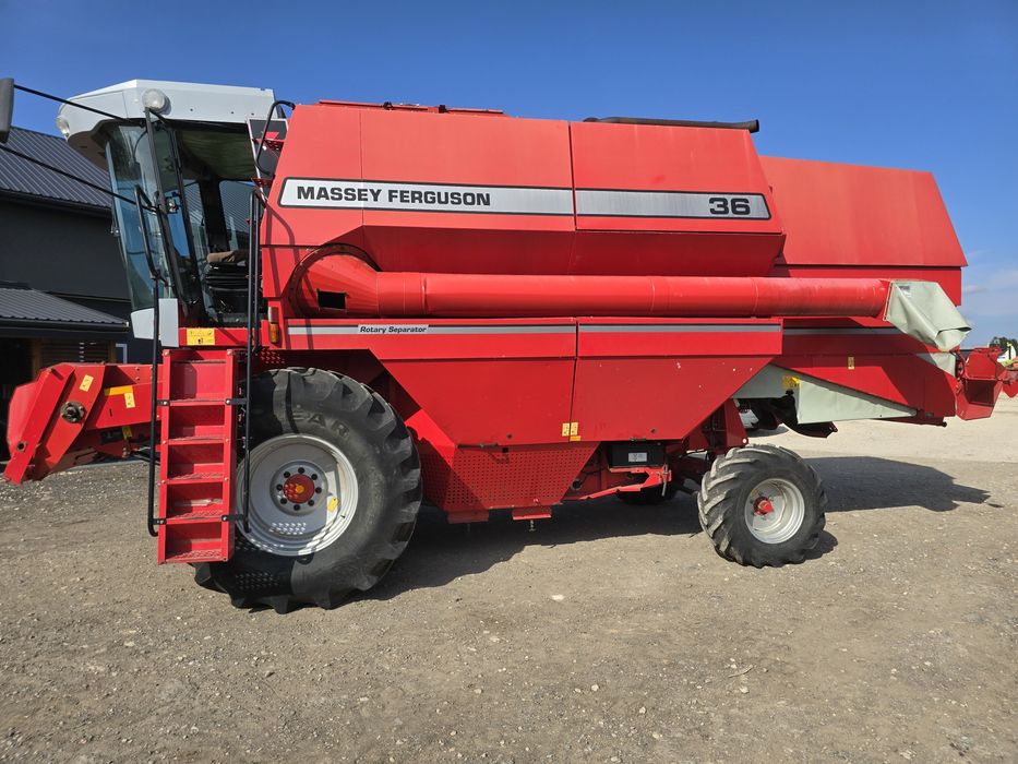 Massey Ferguson 36 RS 99r. 5.5m Heder wozek klima ładny garażowany