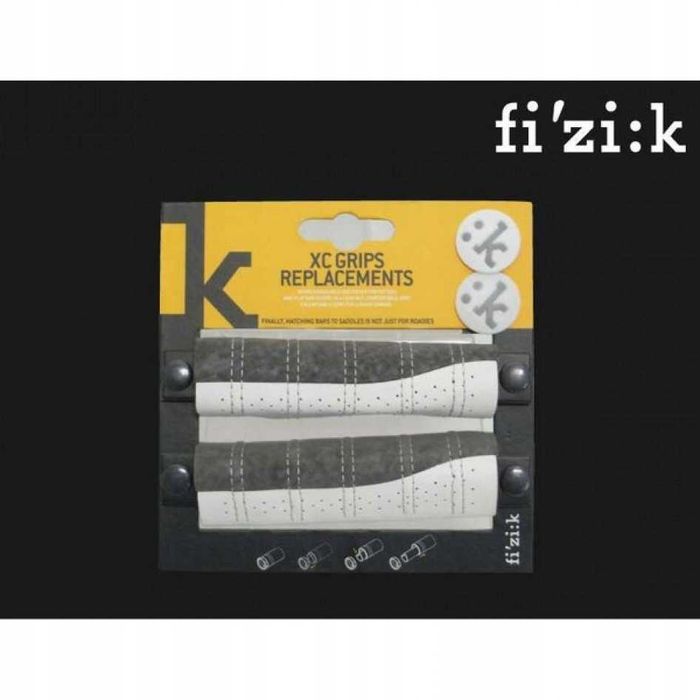 FIZIK XC GRIPS Replacements KIT Białe chwyty gripy NOWE Kraków